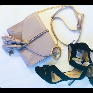 Moda Luxe Lavender Crossbody Bag